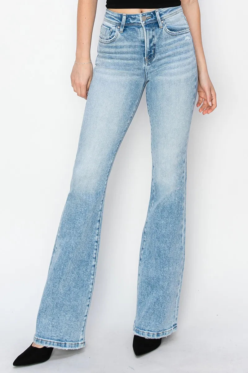 RISEN High Rise Bootcut Jeans