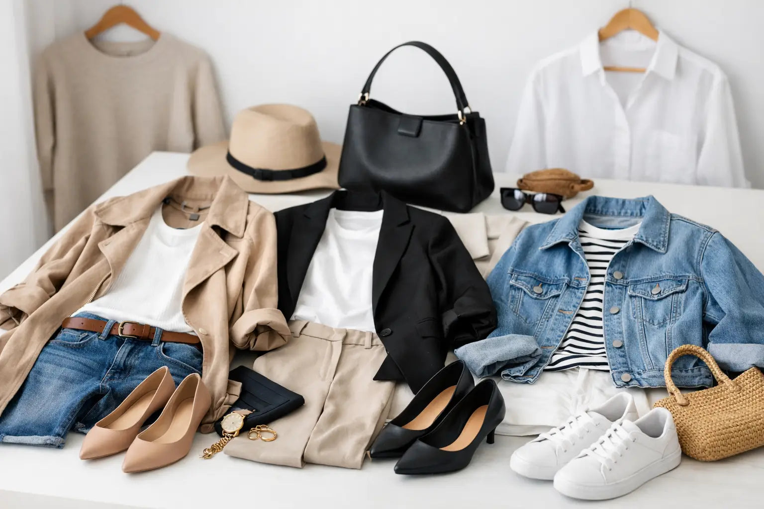 12 Capsule Wardrobe Outfit Examples to Wear