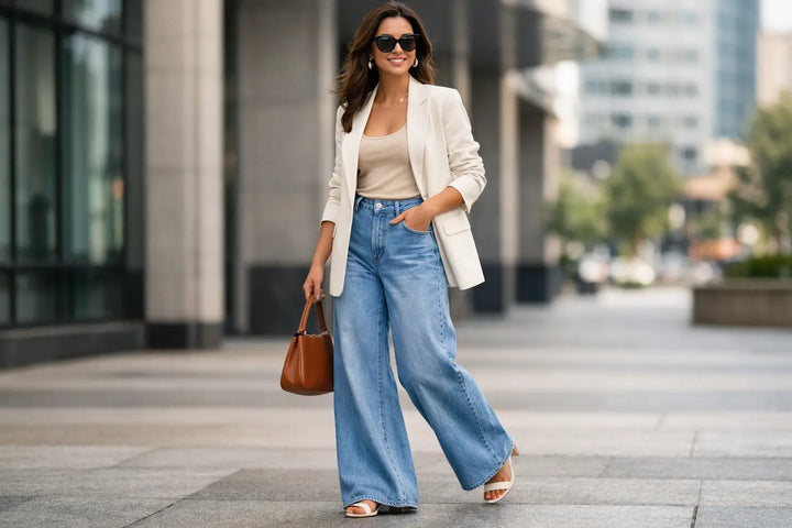 How to Wear Wide Leg Jeans With Confidence