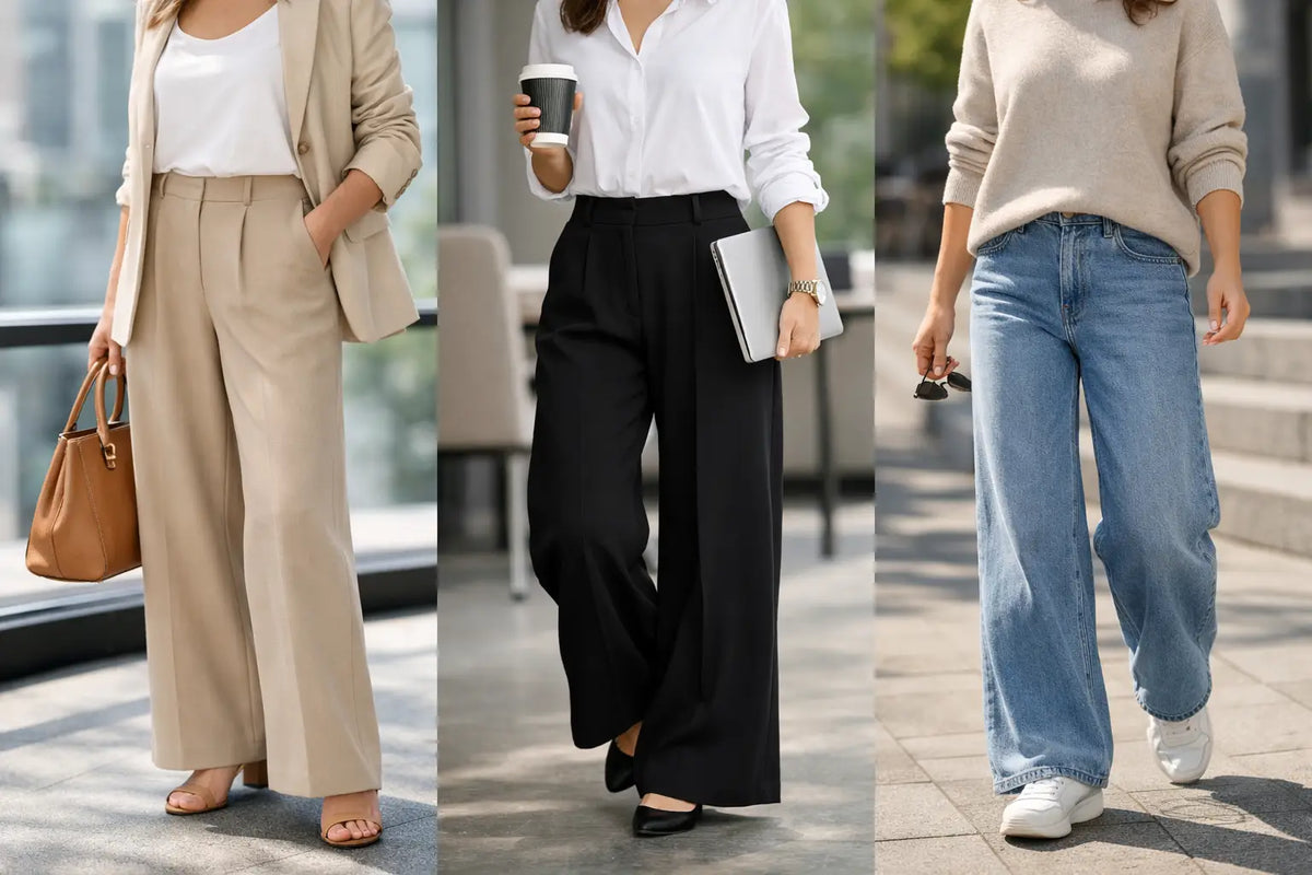 How to Style Wide Leg Trousers for Every Day