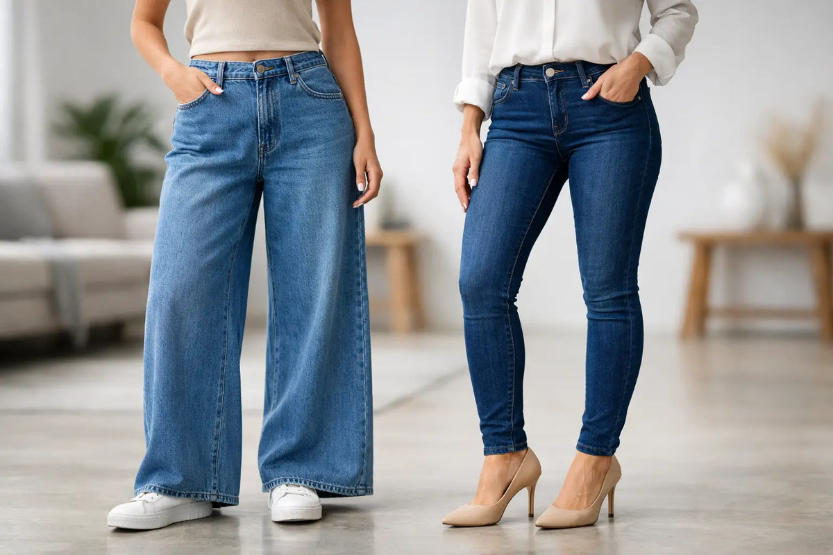 Wide Leg Versus Skinny Jeans: Which Fits You?
