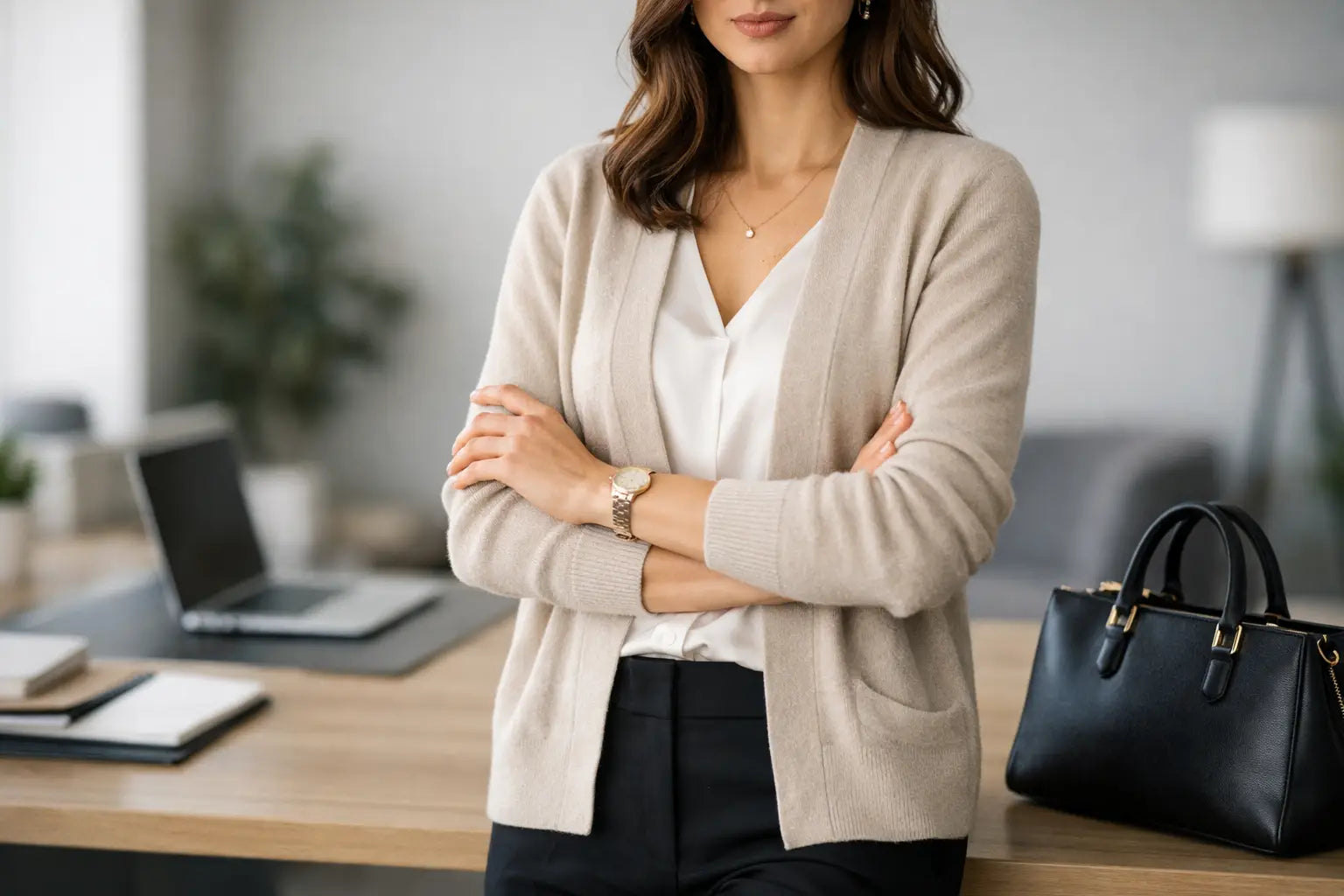 Cardigans for Work Outfits That Look Polished