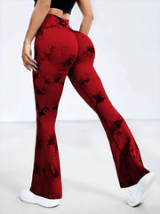 Tie-Dye High-Waist Active Leggings