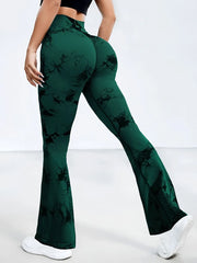 Tie-Dye High-Waist Active Leggings