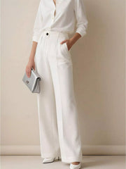 High-Waist Wide-Leg Pants