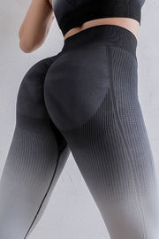 Gradient High-Waist Sports Leggings