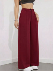 High-Waist Wide-Leg Pants