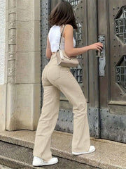 High-Waist Wide-Leg Jeans