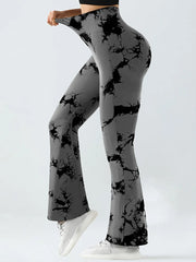 Tie-Dye High-Waist Active Leggings