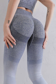 Gradient High-Waist Sports Leggings