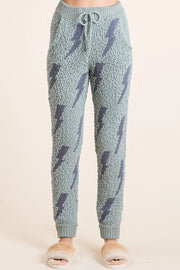 BiBi Cozy Soft Hairy Popcorn Sweater Pants