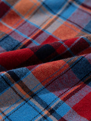 Plaid Button-Up Long-Sleeve Shirt