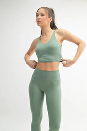 MONO B Venice Cloud Light U-Back Active Tank