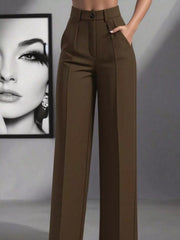 High-Waist Wide-Leg Pants
