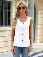 Scoop Neck Tank Top