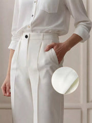 High-Waist Wide-Leg Pants