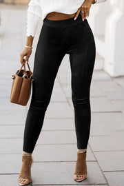 High-Waist Skinny Leggings
