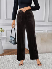 High-Waist Wide-Leg Pants