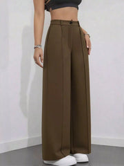 High-Waist Wide-Leg Pants