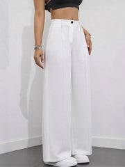 High-Waist Wide-Leg Pants