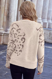 Leopard Relaxed Sweater