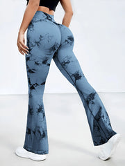 Tie-Dye High-Waist Active Leggings