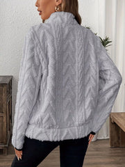 Half Zip Long-Sleeve Sweatshirt