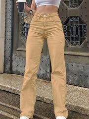 High-Waist Wide-Leg Jeans