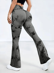 Tie-Dye High-Waist Active Leggings