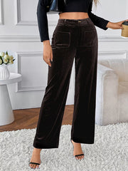 High-Waist Wide-Leg Pants