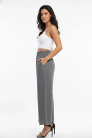 Sunday Ease High-Waist Wide-Leg Lounge Pants