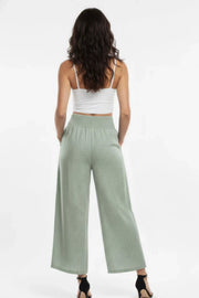 Sunday Ease High-Waist Wide-Leg Lounge Pants