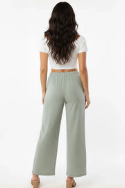 Breezy Cotton Wide-Leg Pocket Pants