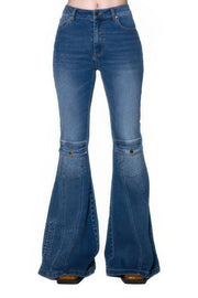 Signal Flare High-rise Panel Jeans