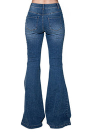 Signal Flare High-rise Panel Jeans