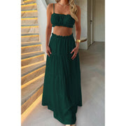 Muse Sleeveless Top and Maxi Skirt Set