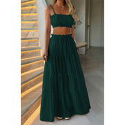 Muse Sleeveless Top and Maxi Skirt Set