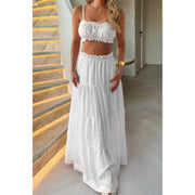 Muse Sleeveless Top and Maxi Skirt Set