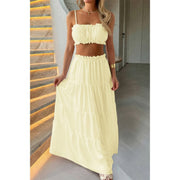 Muse Sleeveless Top and Maxi Skirt Set