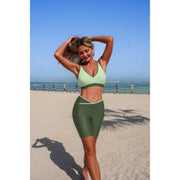 Momentum Colorblock Two-Piece Yoga Set