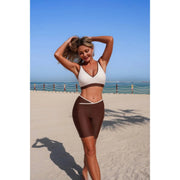 Momentum Colorblock Two-Piece Yoga Set
