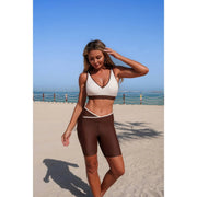 Momentum Colorblock Two-Piece Yoga Set