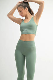 MONO B Venice Cloud Light U-Back Active Tank