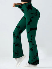 Tie-Dye High-Waist Active Leggings