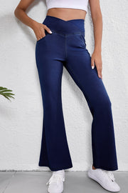 High-Waist Flare Jeans