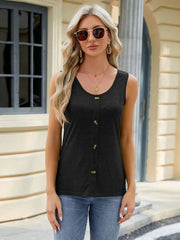 Scoop Neck Tank Top