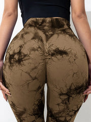 Tie-Dye High-Waist Active Leggings