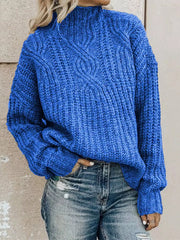 Turtleneck Long-Sleeve Sweater
