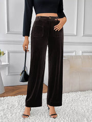 High-Waist Wide-Leg Pants