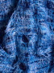 Textured Knit Button-Down Cardigan